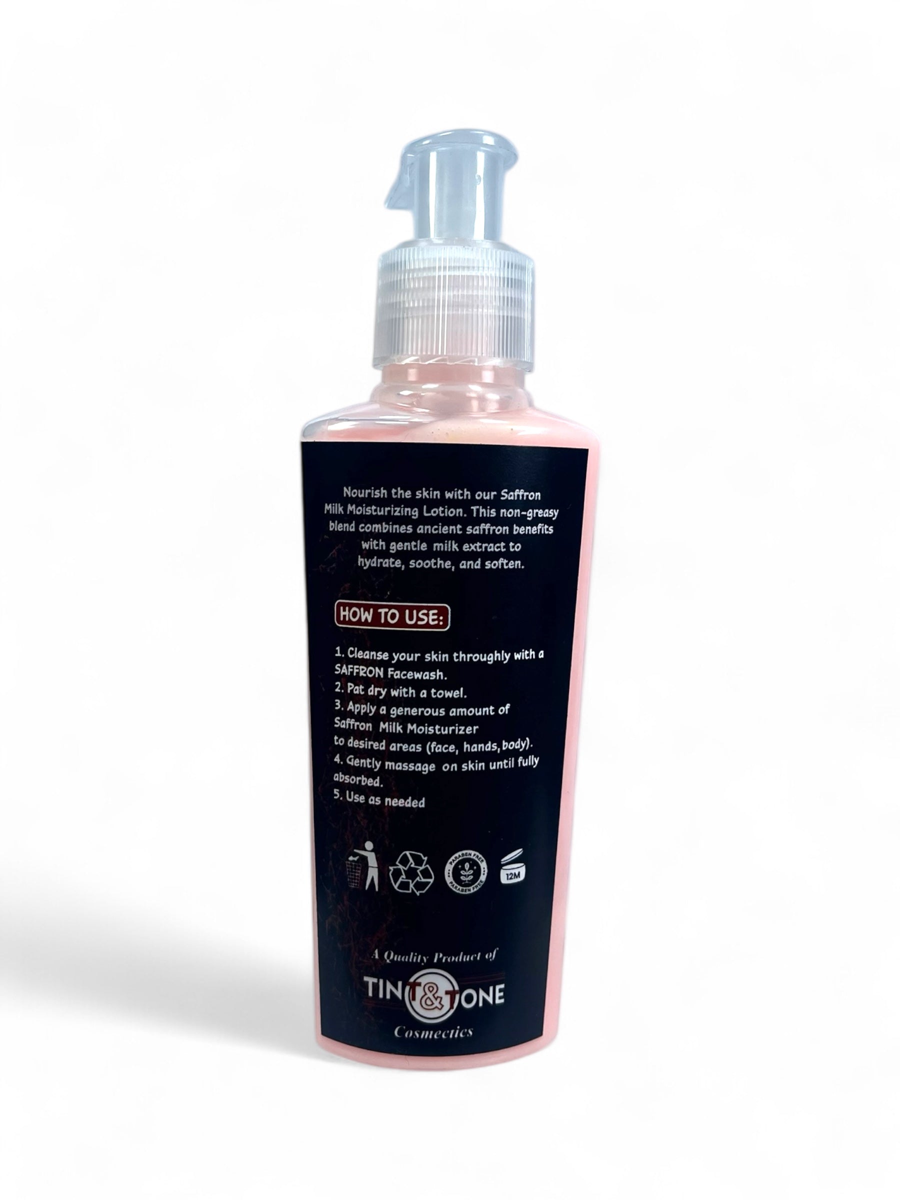 Saffron Milk Moisturizer and Skin Softener