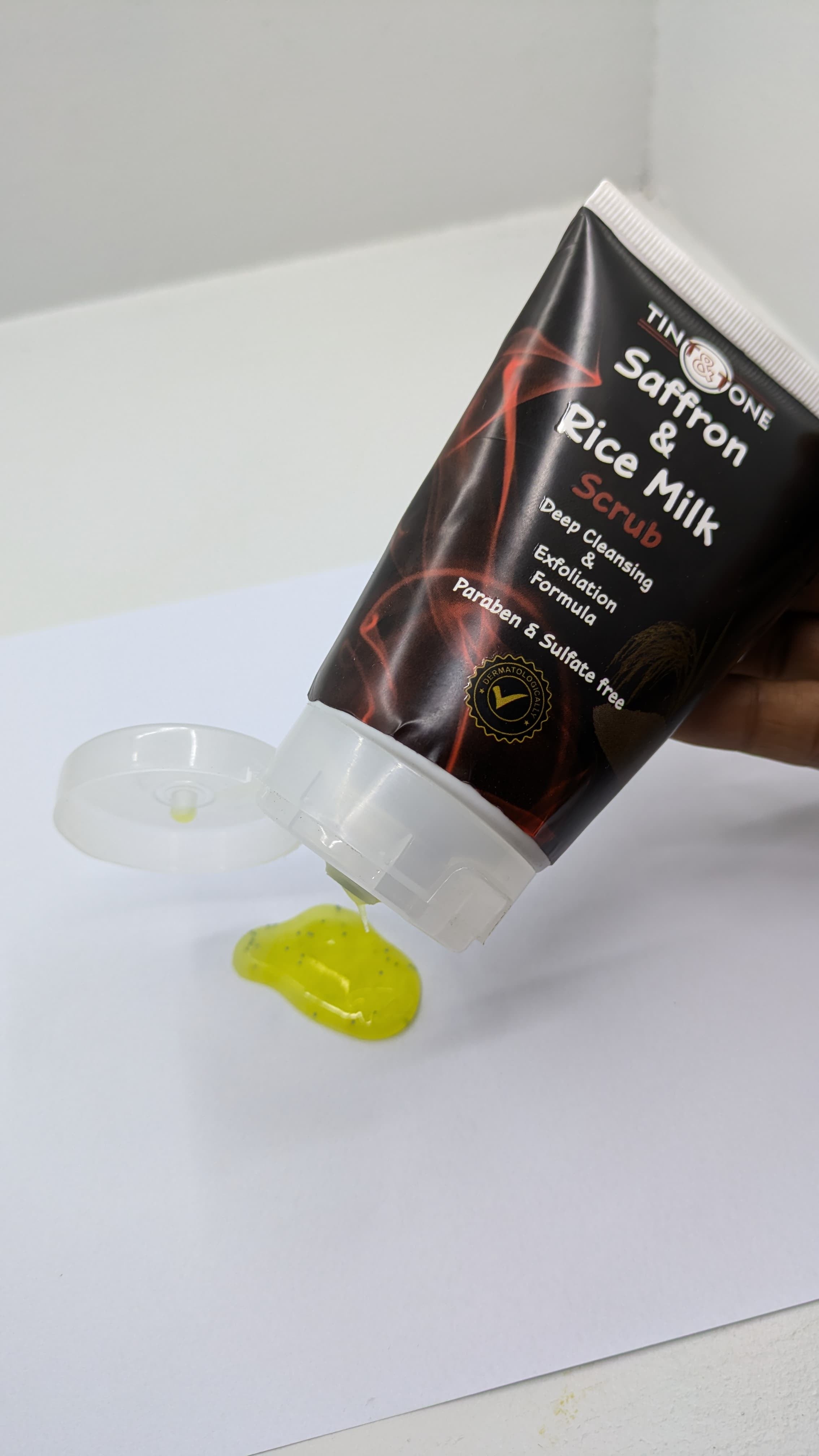 Saffron & Rice Milk Scrub